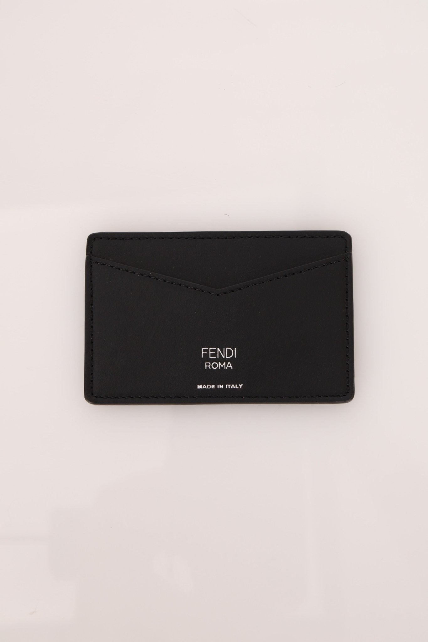Fendi Nappa Dual Sided Zucca Card Holder - FashioNica