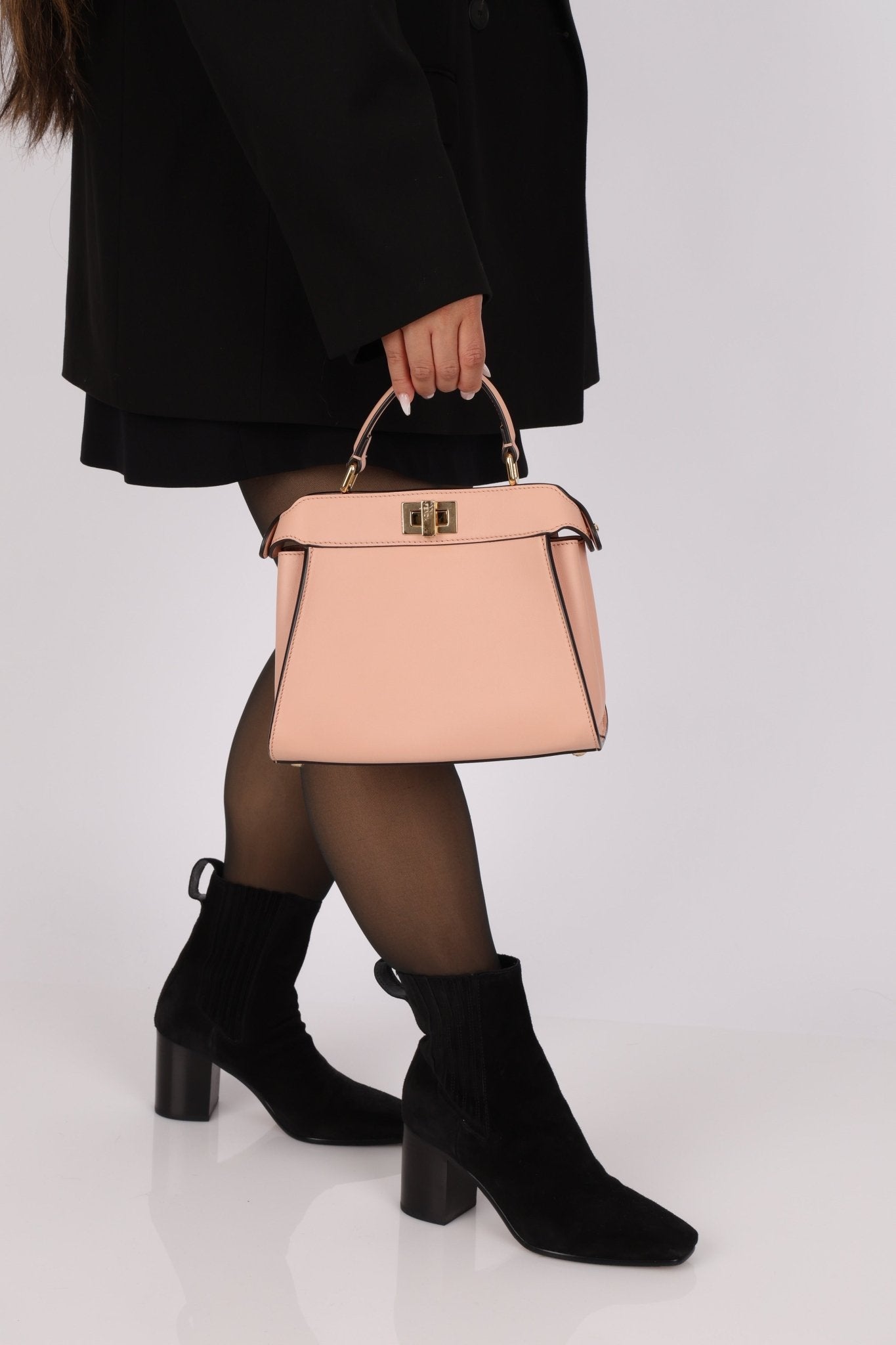 Fendi Nappa Pocket Mini Peekaboo - FashioNica