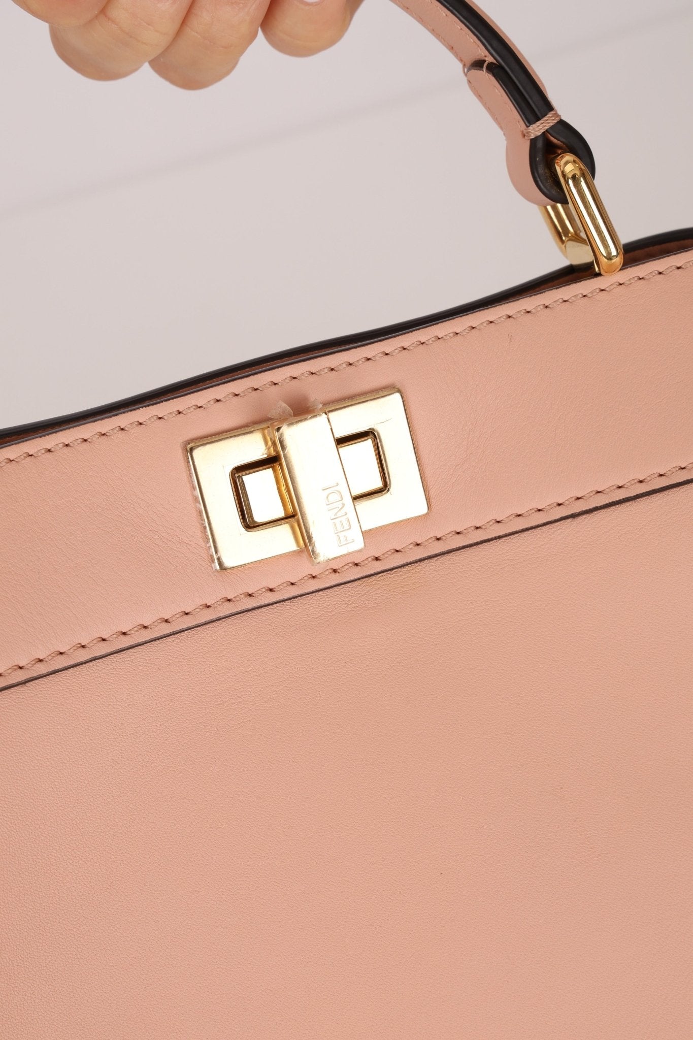Fendi Nappa Pocket Mini Peekaboo - FashioNica