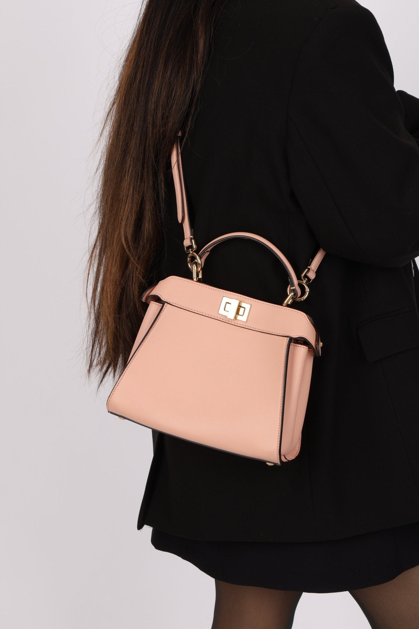 Fendi Nappa Pocket Mini Peekaboo - FashioNica
