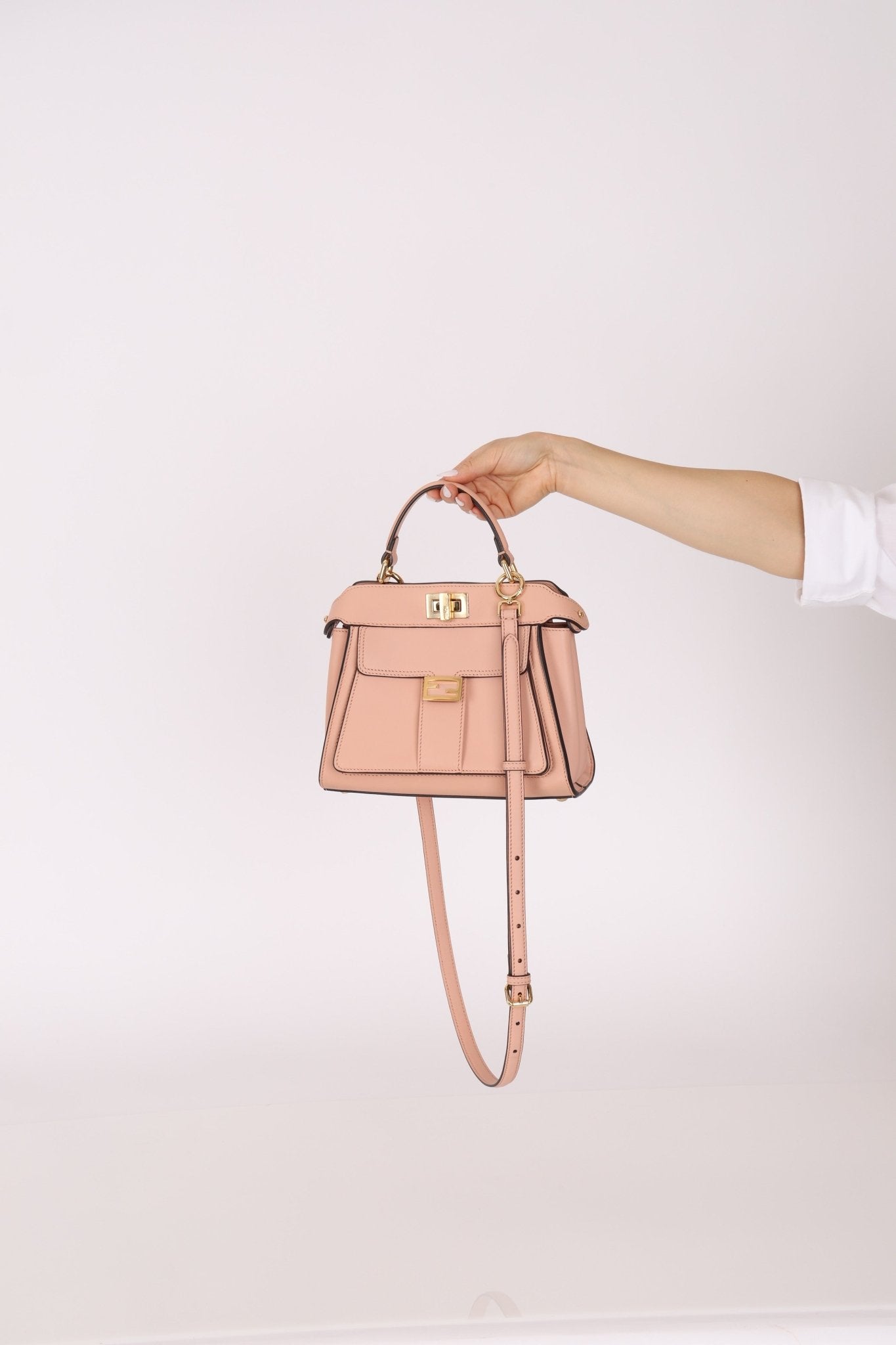Fendi Nappa Pocket Mini Peekaboo - FashioNica