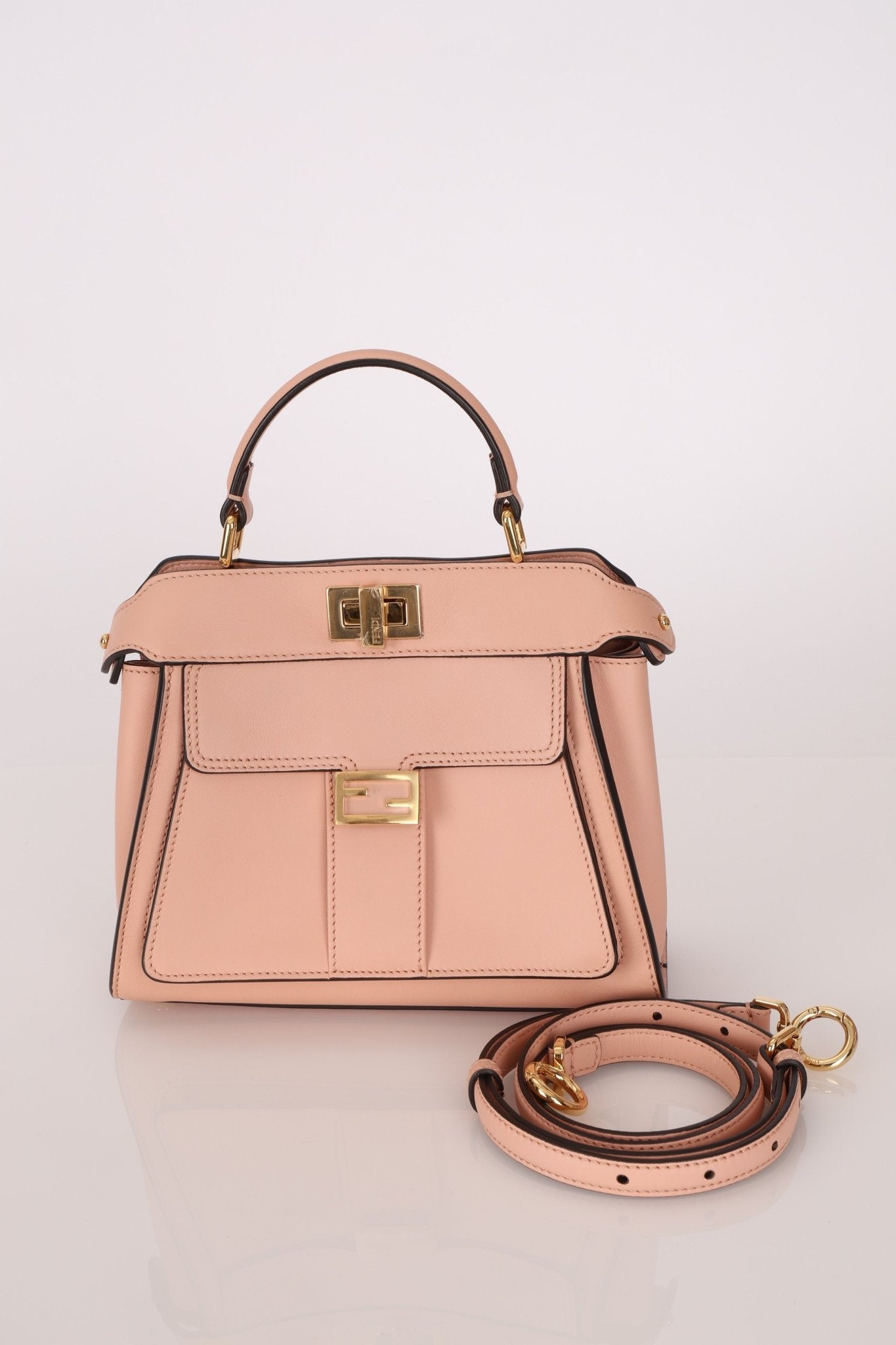 Fendi Nappa Pocket Mini Peekaboo - FashioNica