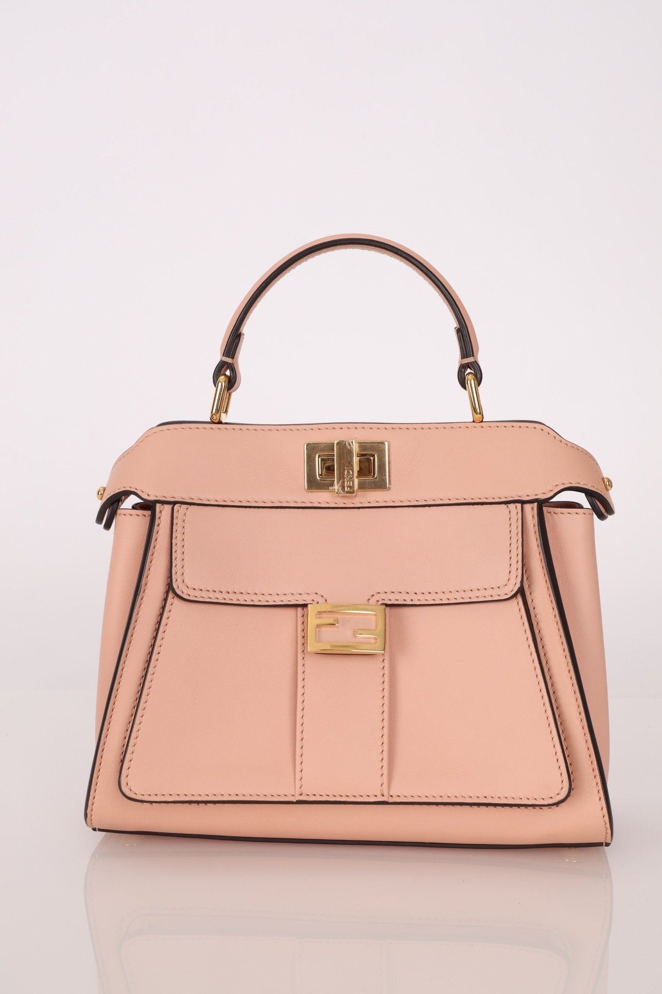 Fendi Nappa Pocket Mini Peekaboo - FashioNica