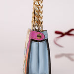Fendi Nappa Rainbow Inlay Nano Peekaboo - FashioNica