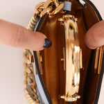 Fendi Nappa Rainbow Inlay Nano Peekaboo - FashioNica