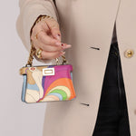 Fendi Nappa Rainbow Inlay Nano Peekaboo - FashioNica