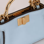 Fendi Nappa Rainbow Inlay Nano Peekaboo - FashioNica