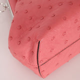 Fendi Ostrich First Clutch with Strap - FashioNica