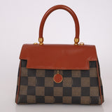 Fendi Pequin Checkered Kelly Top Handle - FashioNica