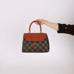 Fendi Pequin Checkered Kelly Top Handle - FashioNica
