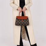 Fendi Pequin Checkered Kelly Top Handle - FashioNica