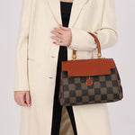 Fendi Pequin Checkered Kelly Top Handle - FashioNica