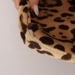 Fendi Ponyhair Jaguar Print Shoulder Bag - FashioNica