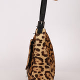 Fendi Ponyhair Jaguar Zip Mamma Baguette - FashioNica