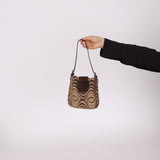 Fendi Ponyhair Mini Baguette Shoulder Bag - FashioNica