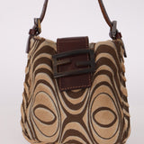Fendi Ponyhair Mini Baguette Shoulder Bag - FashioNica