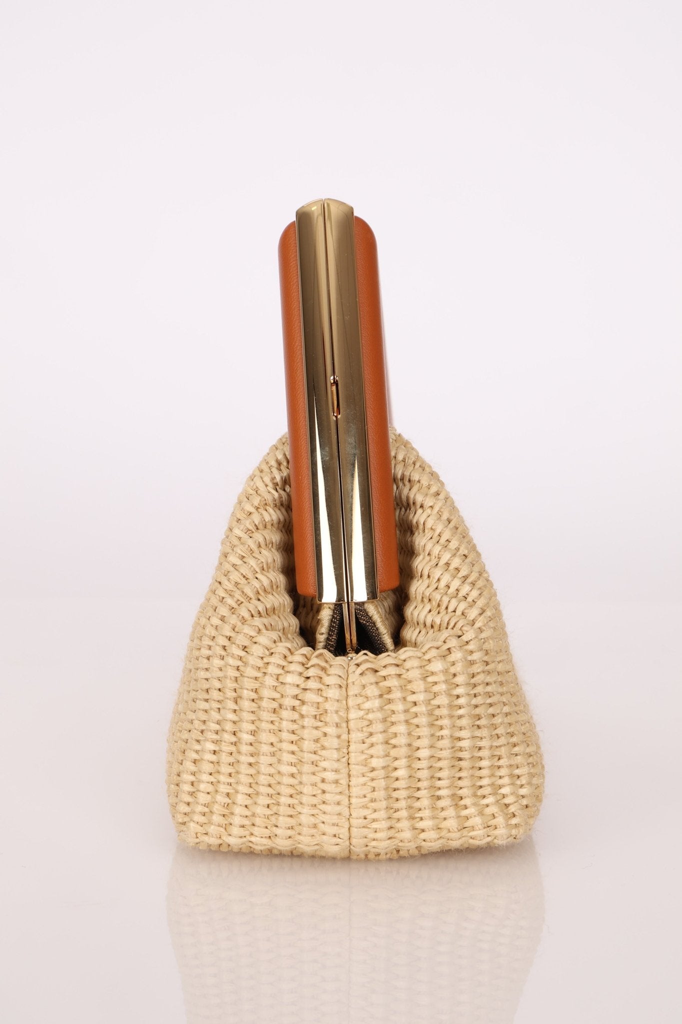 Fendi Raffia Small First Clutch - FashioNica