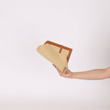 Fendi Raffia Small First Clutch - FashioNica