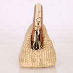 Fendi Raffia Small First Clutch - FashioNica