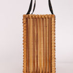 Fendi Rattan and Bamboo Small Tote - FashioNica