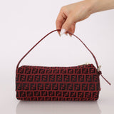 Fendi Red Zucchino Pochette - FashioNica