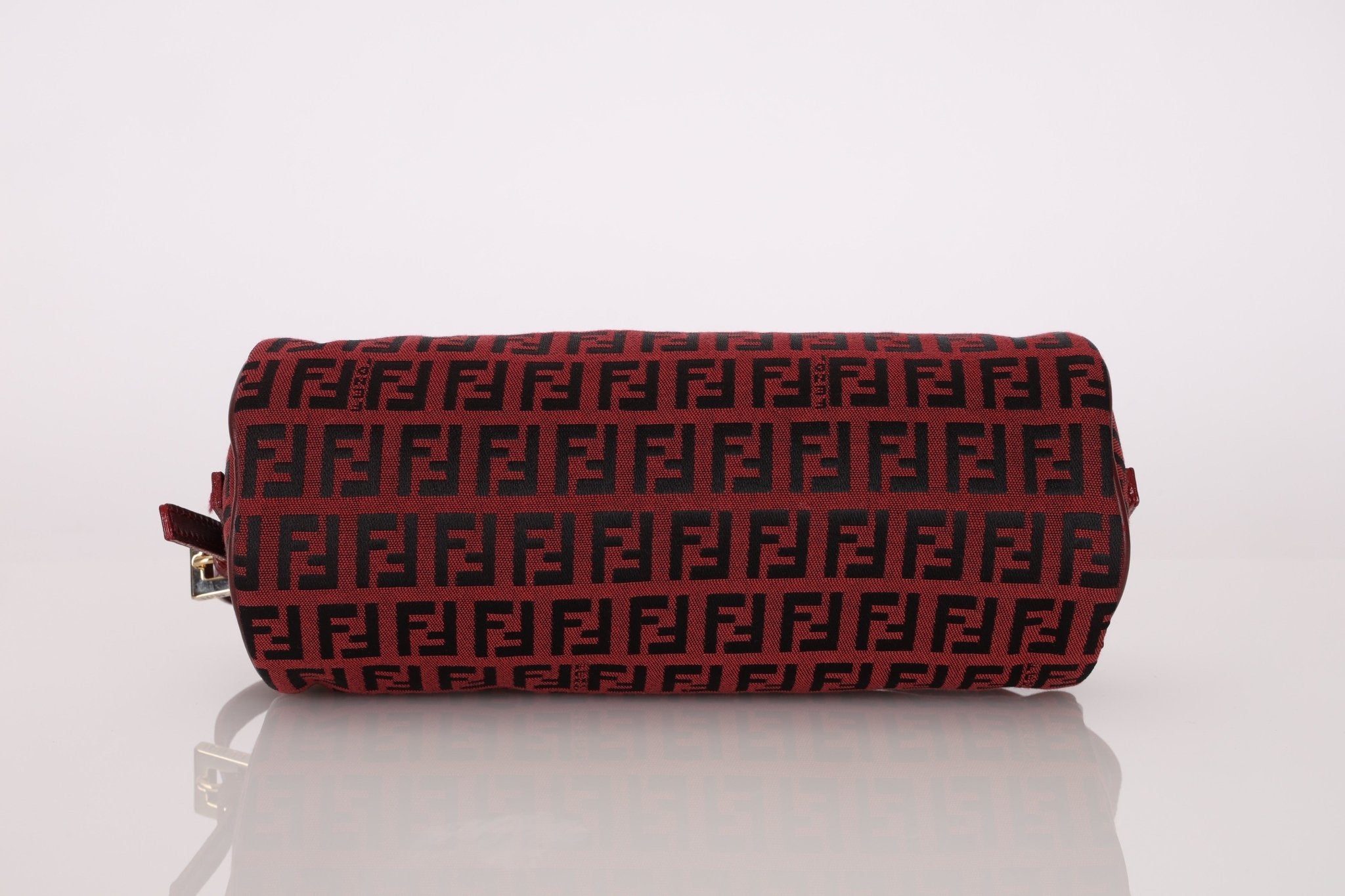 Fendi Red Zucchino Pochette - FashioNica