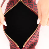 Fendi Red Zucchino Pochette - FashioNica