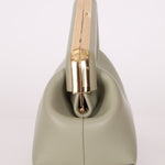 Fendi Sage Nappa Small First Clutch with Strap - FashioNica