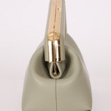 Fendi Sage Nappa Small First Clutch with Strap - FashioNica