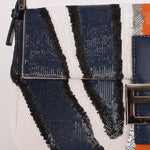 Fendi Sequin Zebra Stripe Baguette - FashioNica