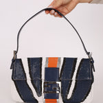 Fendi Sequin Zebra Stripe Baguette - FashioNica