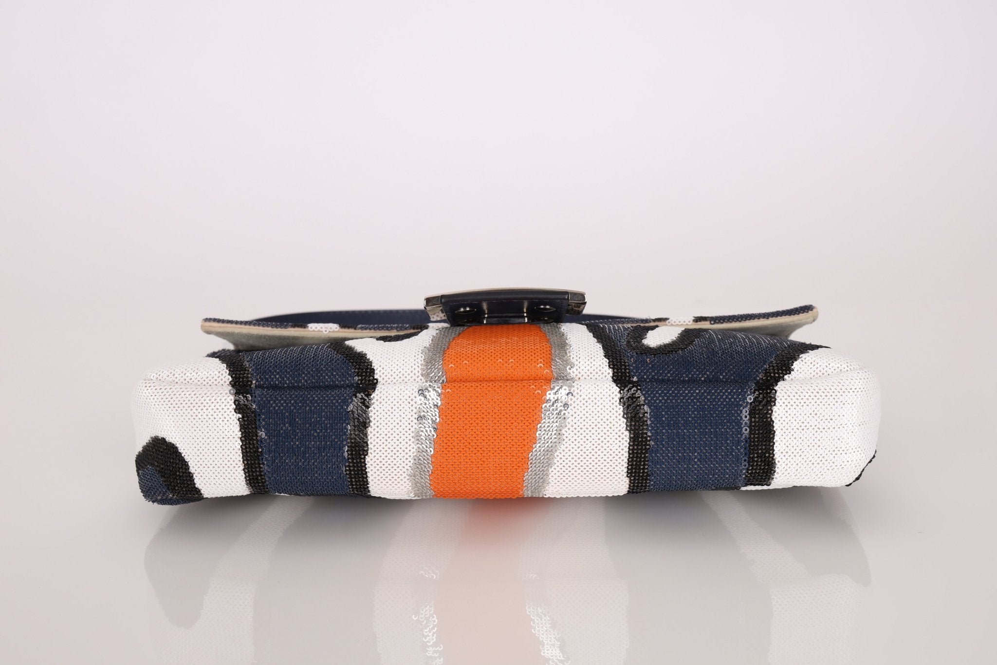 Fendi Sequin Zebra Stripe Baguette - FashioNica