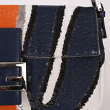 Fendi Sequin Zebra Stripe Baguette - FashioNica