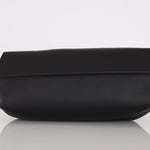 Fendi Small Black First Clutch with Fendi Zucca Strap - FashioNica