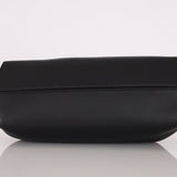 Fendi Small Black First Clutch with Fendi Zucca Strap - FashioNica