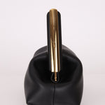 Fendi Small Black First Clutch with Fendi Zucca Strap - FashioNica