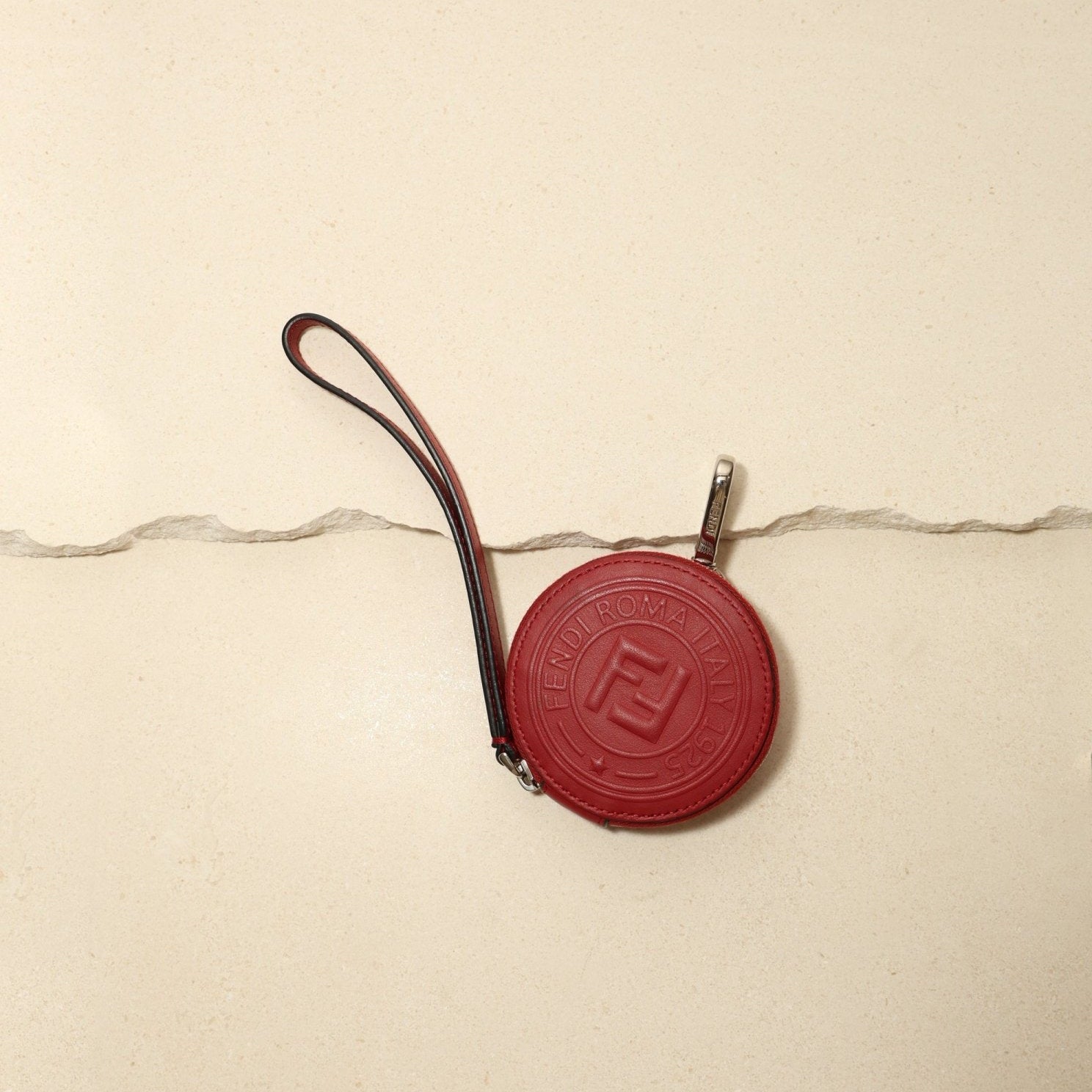 Fendi Stamp Coin Pouch Charm - FashioNica