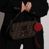 Fendi Stamp Coin Pouch Charm - FashioNica