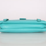 Fendi Tiffany Blue Multi - Buckle Selleria Shoulder Bag - FashioNica
