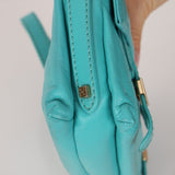 Fendi Tiffany Blue Multi - Buckle Selleria Shoulder Bag - FashioNica
