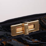 Fendi Velvet Marble ISeeU Medium Peekaboo - FashioNica