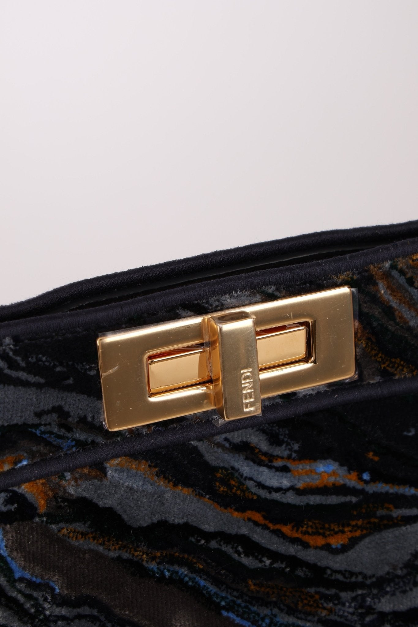 Fendi Velvet Marble ISeeU Medium Peekaboo - FashioNica
