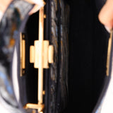 Fendi Velvet Marble ISeeU Medium Peekaboo - FashioNica