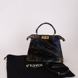 Fendi Velvet Marble ISeeU Medium Peekaboo - FashioNica