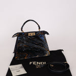 Fendi Velvet Marble ISeeU Medium Peekaboo - FashioNica