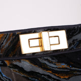 Fendi Velvet Marble ISeeU Medium Peekaboo - FashioNica
