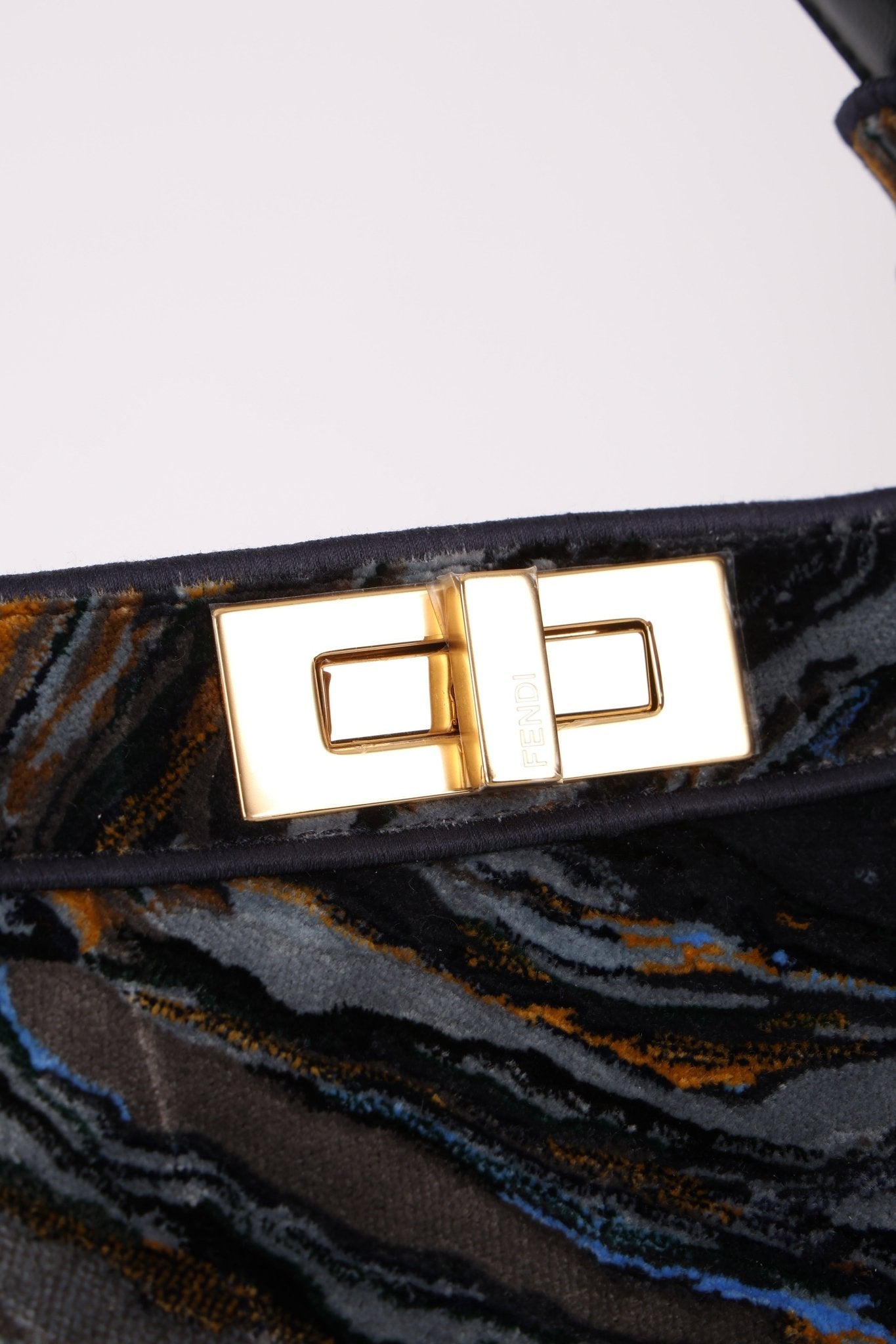 Fendi Velvet Marble ISeeU Medium Peekaboo - FashioNica