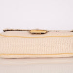 Fendi Wool Knit Shoulder Baguette - FashioNica