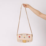 Fendi Wool Knit Shoulder Baguette - FashioNica