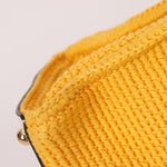 Fendi Yellow Crochet Medium Sunshine Tote - FashioNica